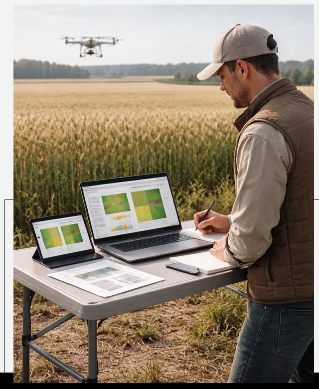 Система AI прогнозирования урожайности для точных агрономий в Ленинске-Кузнецком