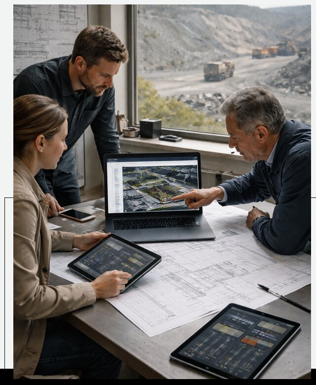 Разработка и внедрение систем для горнодобычи в Ленинске-Кузнецком