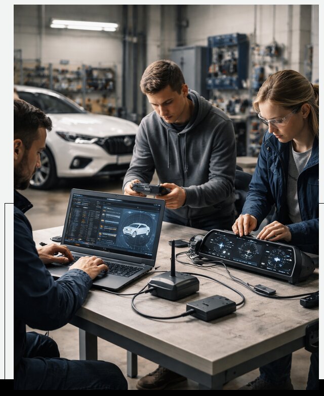 Разработка Connected Car и ПО для автопрома в Ленинске-Кузнецком