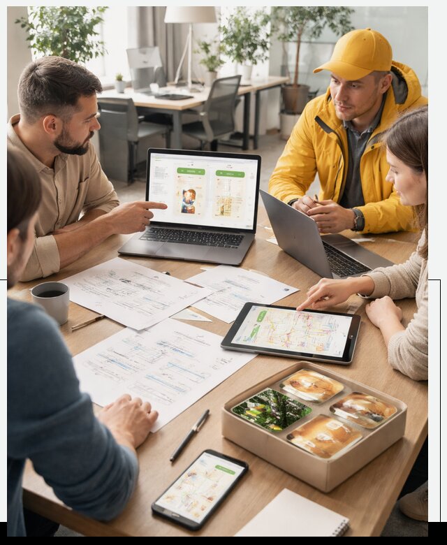 Разработка агрегатора доставки еды в Ленинске-Кузнецком от 15332 р., АвикейЛнн