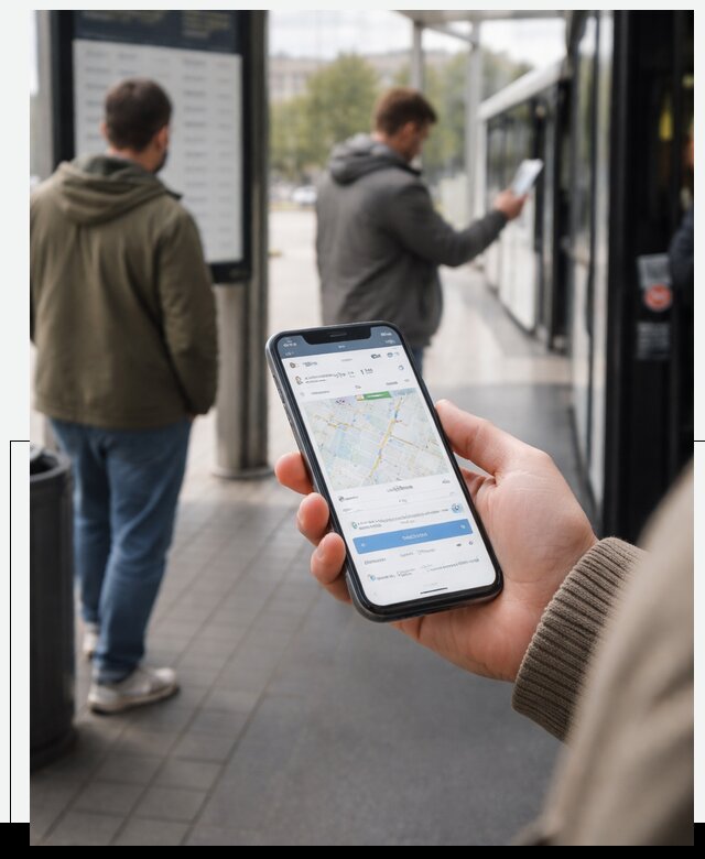 Мобильное приложение для пассажиров в Ленинске-Кузнецком с оплатой и расписанием